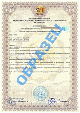 Приложение 1 Искитим Сертификат ГОСТ РВ 0015-002